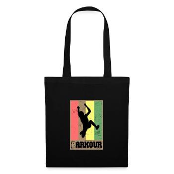 Parkour freerunning course - Tote Bag - black - Front