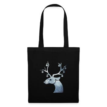 renne - Sac en tissu - noir - Devant