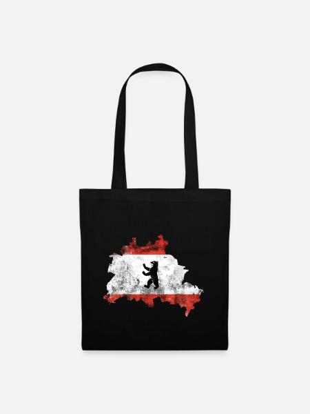 Berlin - Sac en tissu - noir