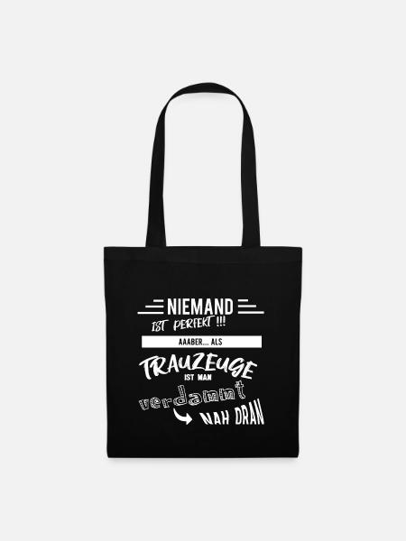 Treuzeuge - Stoffbeutel - Schwarz