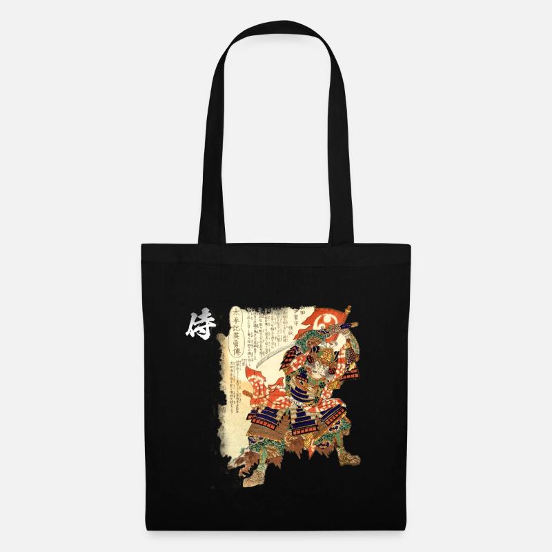 SAMURAI ESTAMP - Sac en tissu - noir