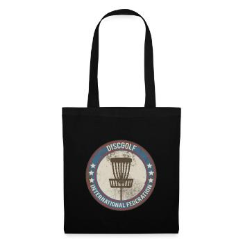 disc golf sport - Tote Bag - black - Front