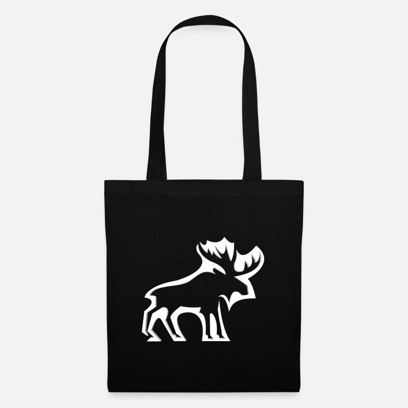 Moose - Tote Bag - black