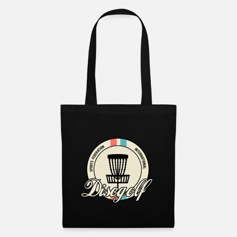 disc golf - Sac en tissu - noir