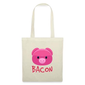 Bacon pig - Tote Bag - nature - Front