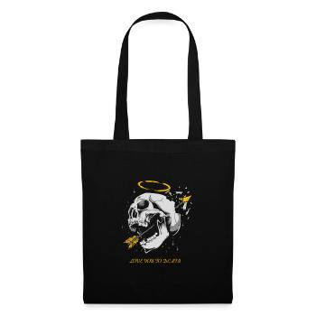 Je t'aime à mort gothique métal - Sac en tissu - noir - Devant