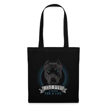 Pit-bull 12 2018 4 02 - Sac en tissu - noir - Devant