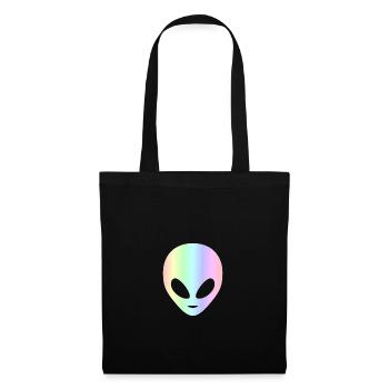 Alien | L’espace personnages extra-terrestre cadeau - Sac en tissu - noir - Devant