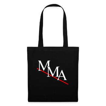 MMA - Stoffbeutel - Schwarz - Vorne