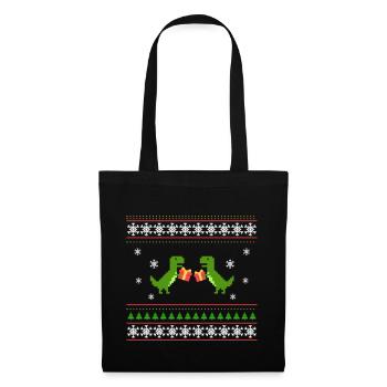 Ugly Christmas - Stoffbeutel - Schwarz - Vorne