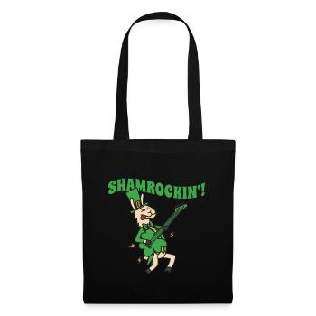 Lama Guitar St Patrick's Day 2019 Gift Funny - Tote Bag - black - Front