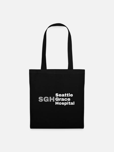 Grey‘s Anatomy - Seattle Grace Hospital - Stoffbeutel - Schwarz