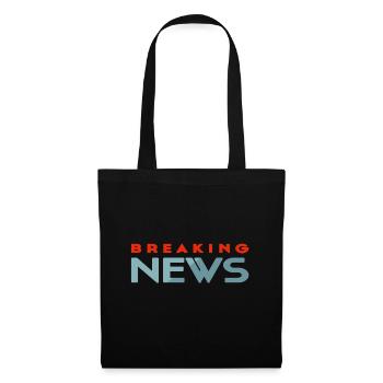 Breaking News Reporter Moderator - Tote Bag - black - Front