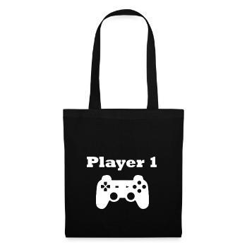 Jeu Player 1 Controller Cadeau - Sac en tissu - noir - Devant