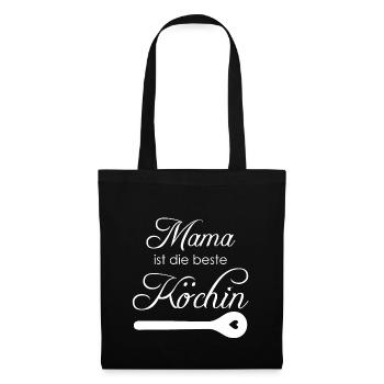 Mama - Stoffbeutel - Schwarz - Vorne