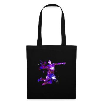 volley-ball - Sac en tissu - noir - Devant