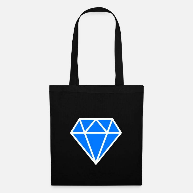 Diamond - Stoffbeutel - Schwarz