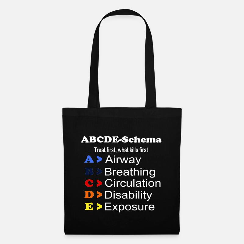 Rescue service - first aid - Tote Bag - black