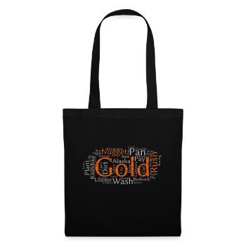Gold Rush - Gold Rush Adventure in the Yukon Nugget - Tote Bag - black - Front