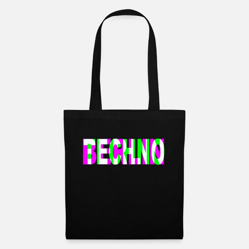 TECHNO BERLIN - Sac en tissu - noir