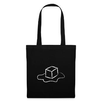 Ice cubes ice cold water frozen summer - Tote Bag - black - Front