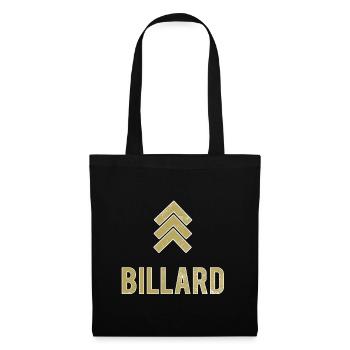billard - Stoffbeutel - Schwarz - Vorne