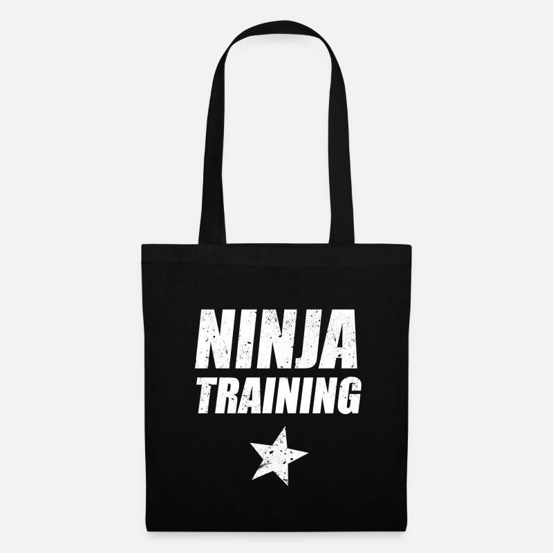 Ninja Warrior - Ninja Training - Tote Bag - black