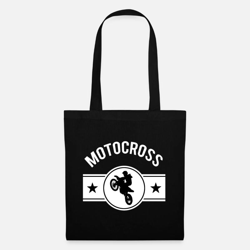 motocross - Tote Bag - black