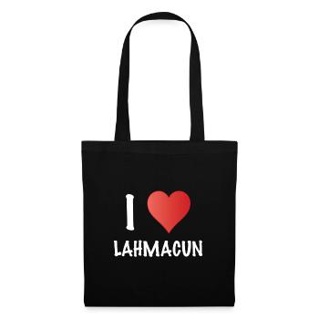 I love Lahmacun - Tote Bag - black - Front