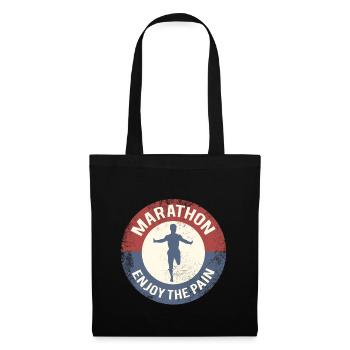 marathon - Tote Bag - black - Front
