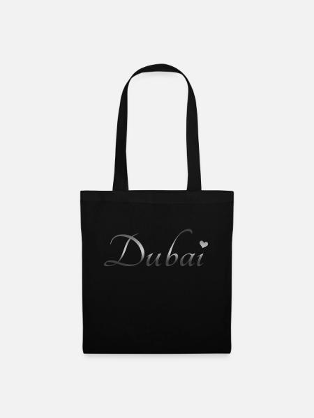 Dubai - Stoffbeutel - Schwarz