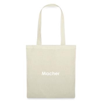 Macher - Stoffbeutel - Natur - Vorne