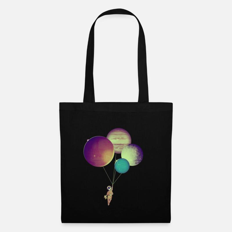 i become astronaut to - Tote Bag - black
