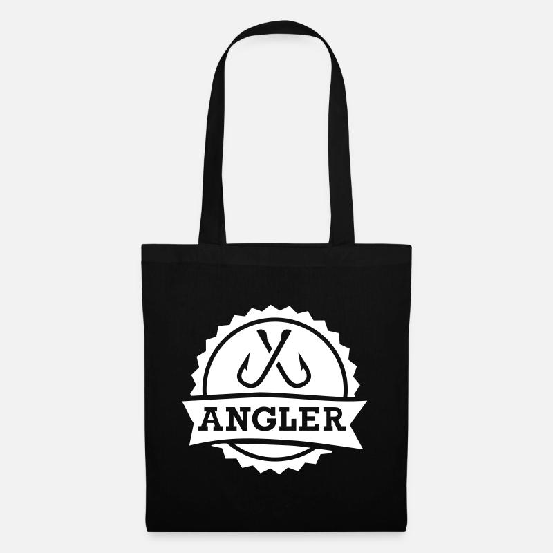 Angler - Stoffbeutel - Schwarz
