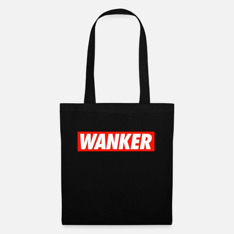 Wanker - Tote Bag - black
