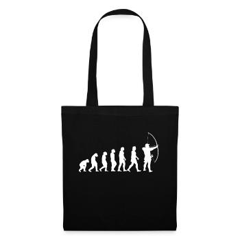Archer archer archer flèche et arc - Sac en tissu - noir - Devant