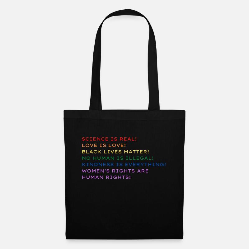 Science, c’est réel ! - Sac en tissu - noir