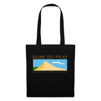 Dune du Pilat, France - Sac en tissu - noir - Devant