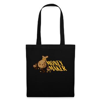 Money Maker happy money bag - Tote Bag - black - Front
