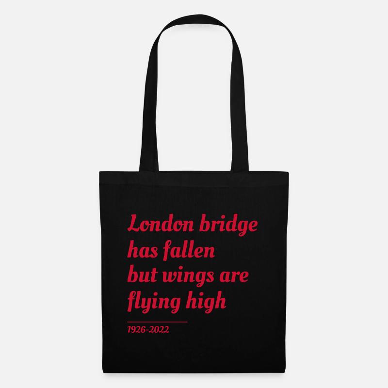 London Bridge is Down - Stoffbeutel - Schwarz