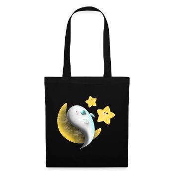 Bébé fantôme - Sac en tissu - noir - Devant
