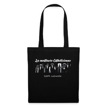 la meilleur esthéticienne 1 - Sac en tissu - noir - Devant