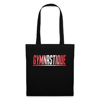 GYMNASTIQUE CADEAU SPORT SUISSE - Sac en tissu - noir - Devant