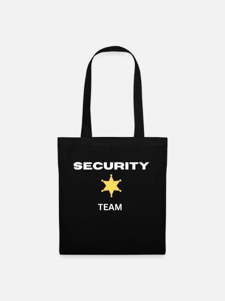 security 2 - Stoffbeutel - Schwarz