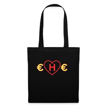 Teure Ehe - Stoffbeutel - Schwarz - Vorne