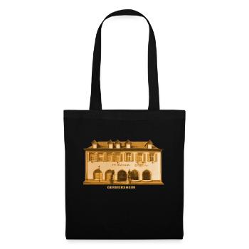 Mairie de Germersheim Rhin Rhénanie-Palatinat - Sac en tissu - noir - Devant