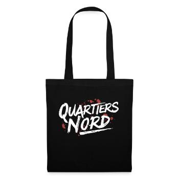 Quartiers Nord - Sac en tissu - noir - Devant