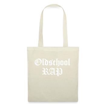 Oldschool-Rap - Stoffbeutel - Natur - Vorne