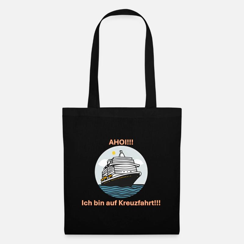 Kreuzfahrt - Stoffbeutel - Schwarz