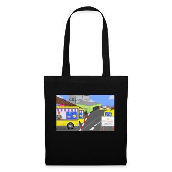 The 'Ice Cream' Factory - Tote Bag - black - Front